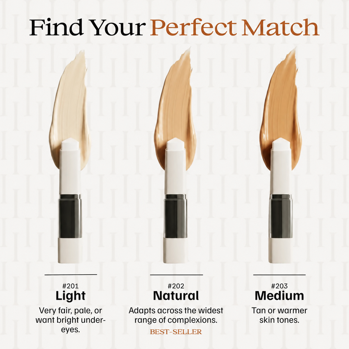 Buy 1 get 1 free (2Pcs) Color-Changing Foundation Stick