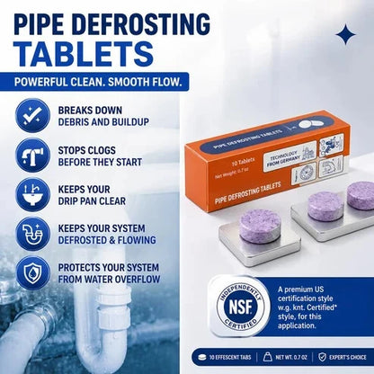 Powerful Pipe Declogging & Cleaning Tablets