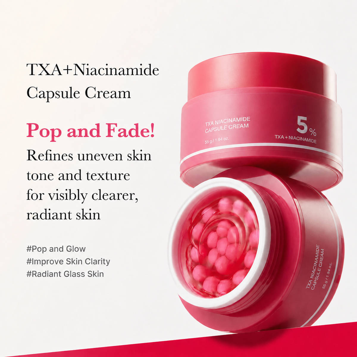 Mix & Match Boba Cream Set | Korean Capsule Creams for Glow, Hydration & Uneven Skin Tone