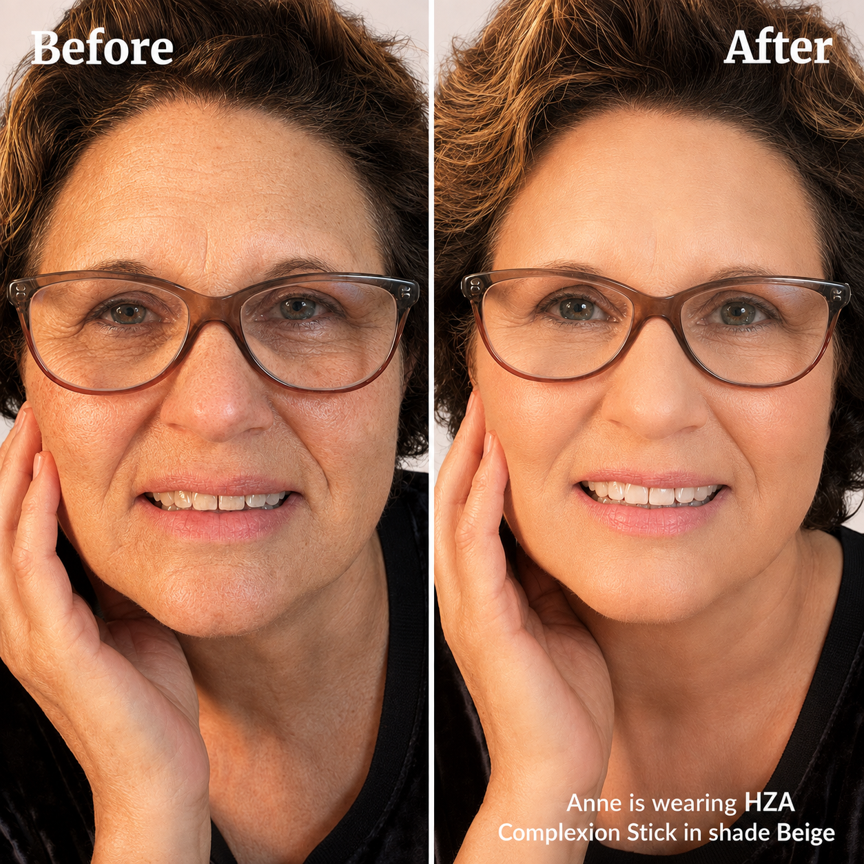 HZA Complexion Sticks, Foundation for Mature Skin