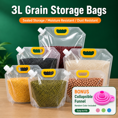 20 Pack Food Storage Bags, Leakproof & Moisture-Resistant Pouches for Pet Food, Kibble, Treats & Snacks