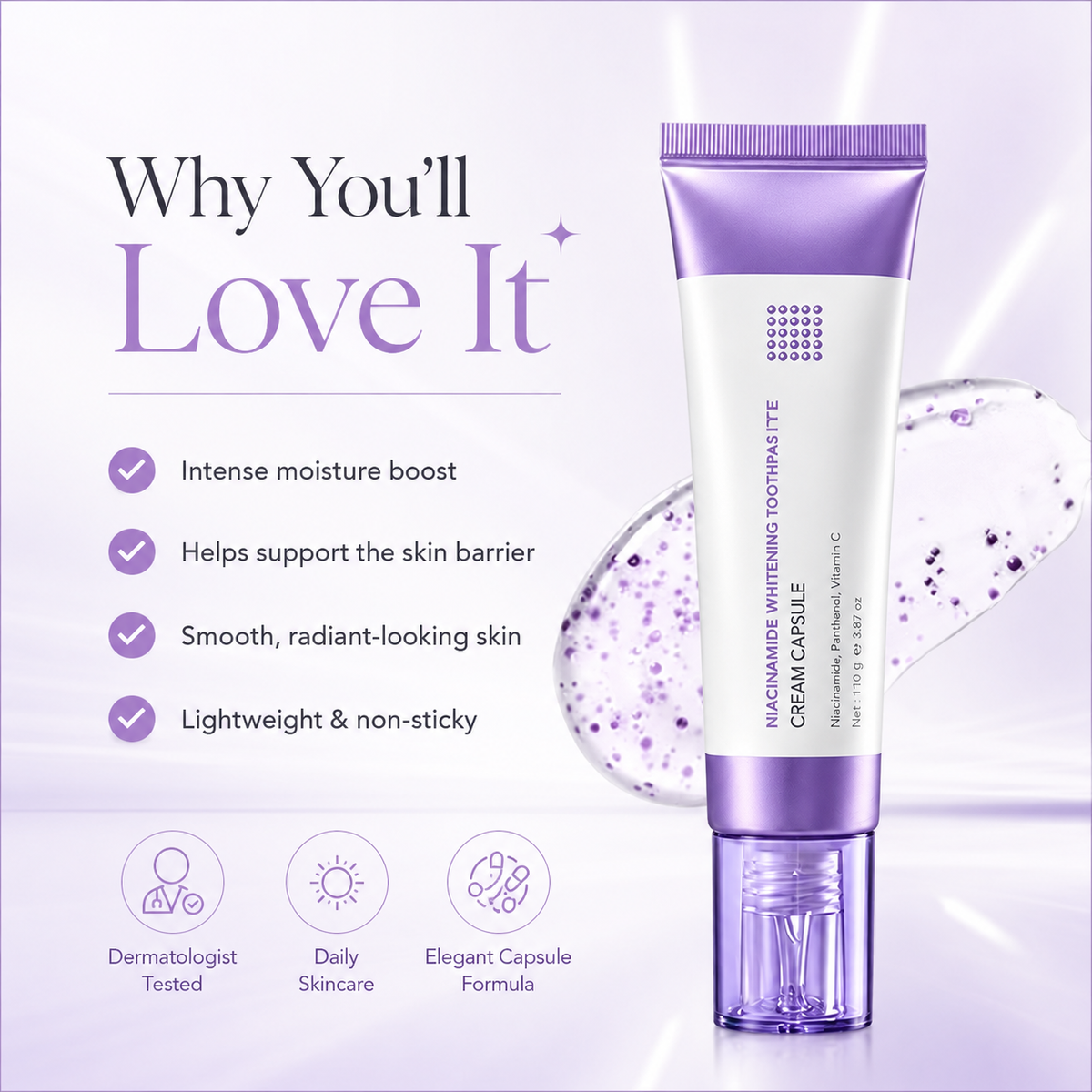 PDRN Capsule Cream – Deep Hydration & Firming Face Moisturizer