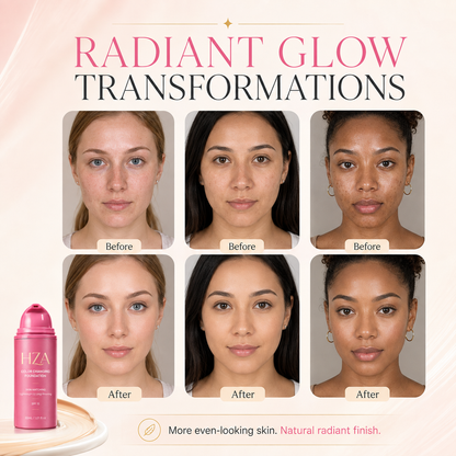 HZA Color-Changing Foundation – Adaptive Skin-Matching Lightweight Foundation