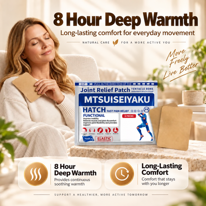 8-Hour Warming Joint Relief Patches