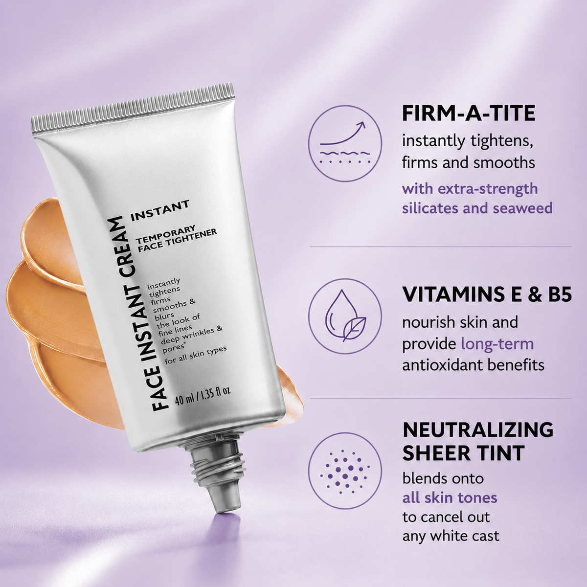 Instant Firming Temporary Face Tightener