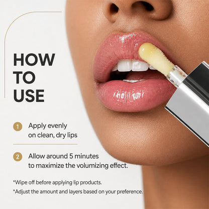 Spicy Lip Plumper — Fuller-Looking Lip Plumper Gloss, Non-Sticky, High-Shine Finish