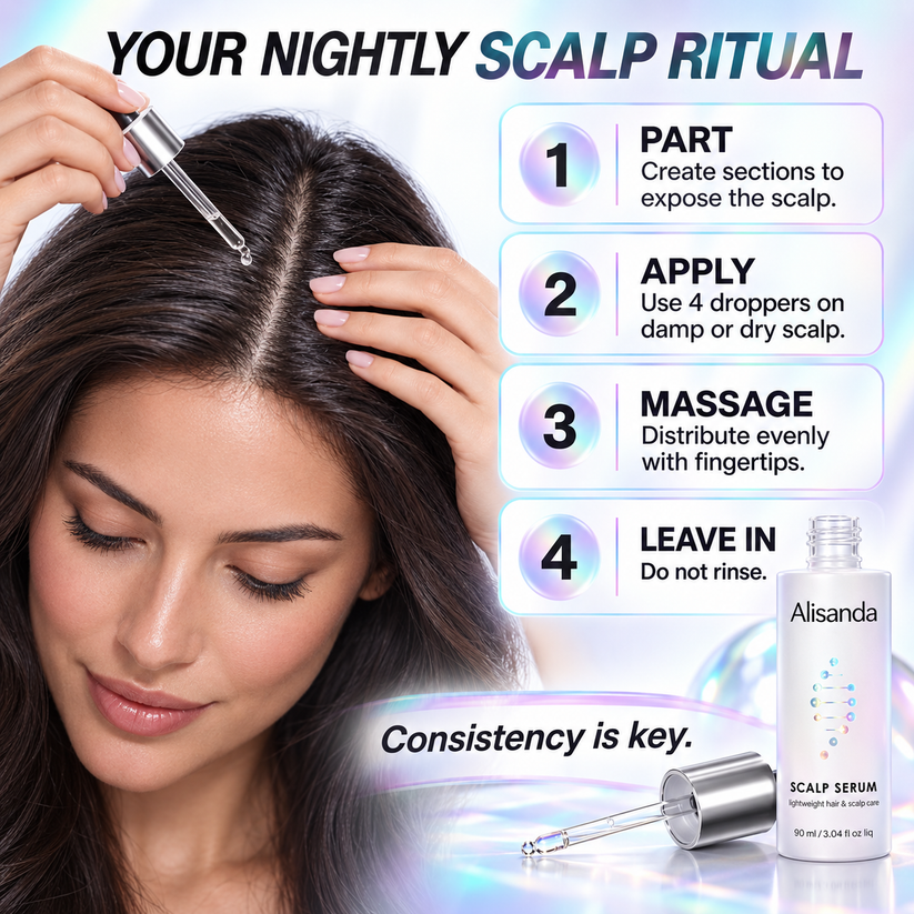 Biomimetic Longevity Hair + Scalp Serum