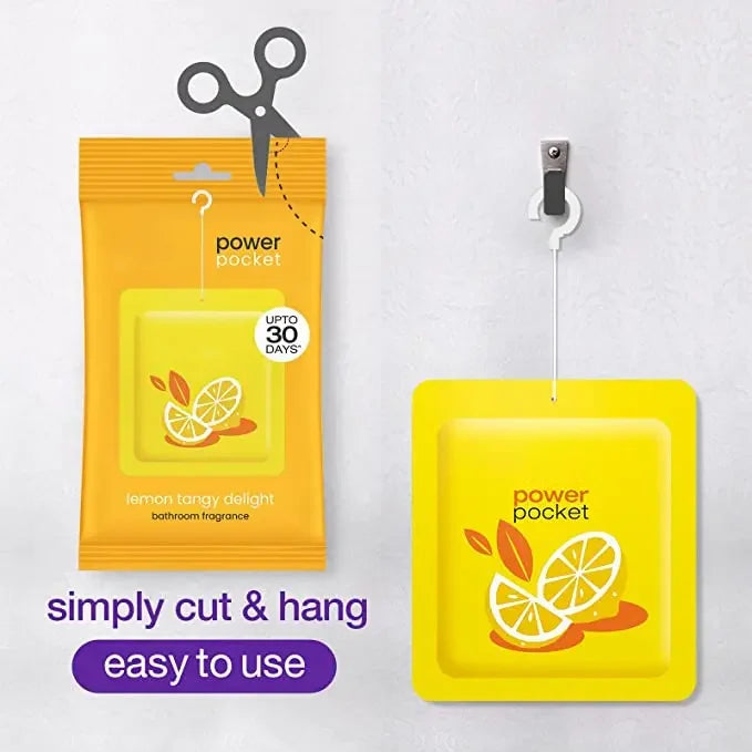 6-Scent Solid Gel Home Fragrance Set | Long-Lasting Hanging Freshener for Bathroom & Small Spaces