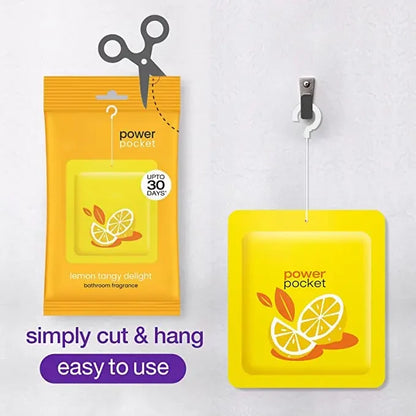 6-Scent Solid Gel Home Fragrance Set | Long-Lasting Hanging Freshener for Bathroom & Small Spaces