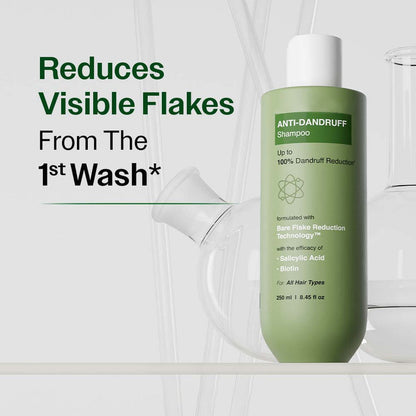 Anti Dandruff Shampoo | With Salicylic Acid, Piroctone Olamine & Biotin