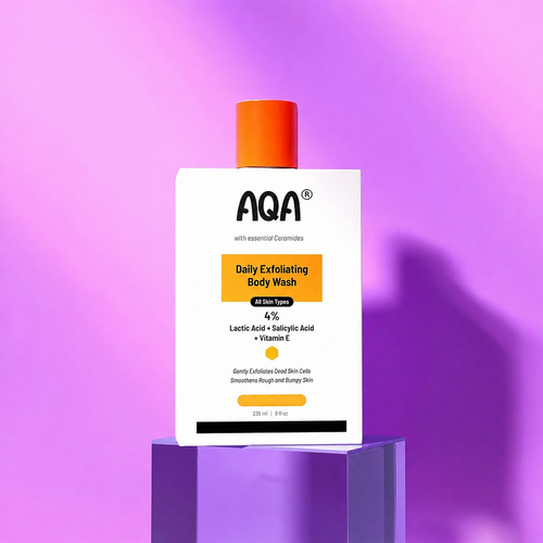 AQA 4% Exfoliating Body Wash — Smooth Rough & Bumpy Skin