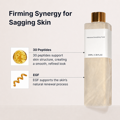 Peptide Growth Factor Intensive Smoothing Toner – Glow & Firm